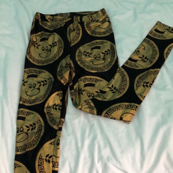 Lazy oaf leggings gold all hail leggings - Picture 2 of 5